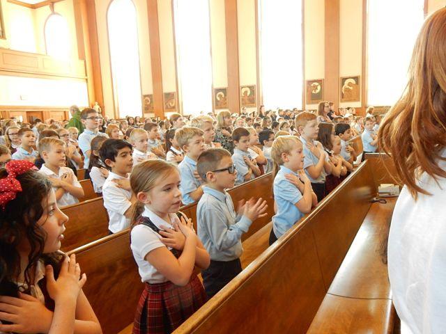 Students in school Mass